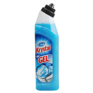 KRYSTAL WC gel 750ml-modrý
