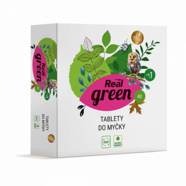 Real green clean tablety myčka