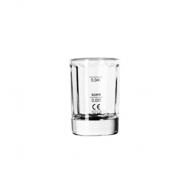 Sklenice 0,02-0,04 s cejchem