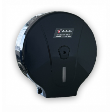 Zásobník Toaletní papír Jumbo 28cm černý