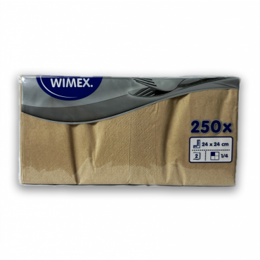 Ubrousky 24x24 kraft 2vr.